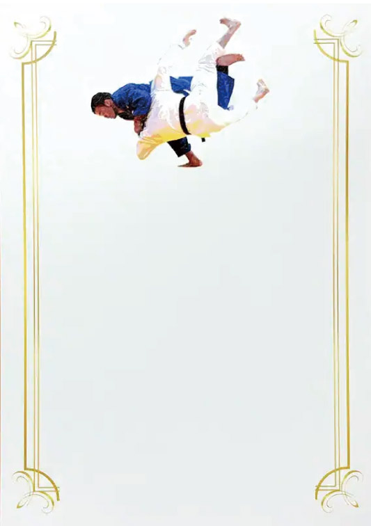 柔道肩車（ブランク）