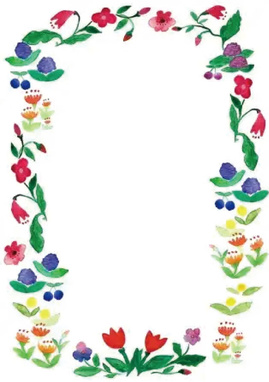 ハレの花（タテ）